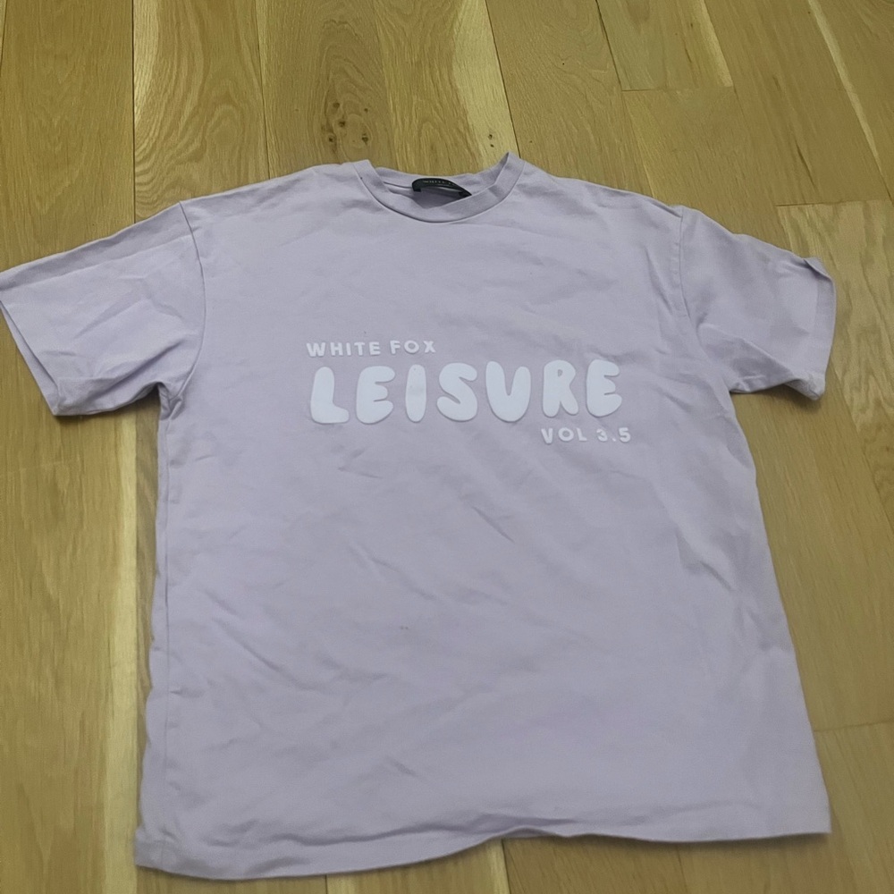 White Fox Boutique Lavender Leisure Tee